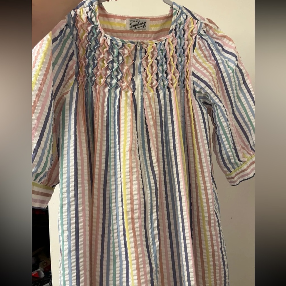 80's Styled by Saybury Multicolor Robe